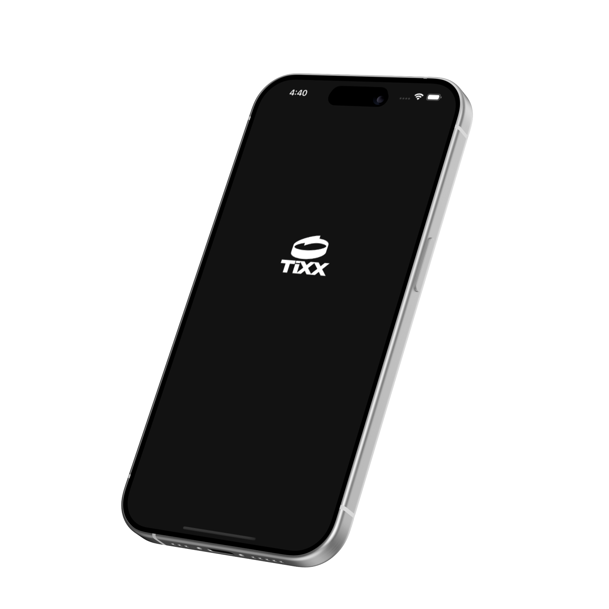 TIXX App Interface